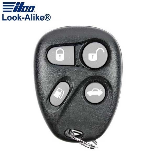 Ilco LAL RKE-GM-4B18 General Motors 4 Button Remote Keyless Entry (KOBUT1BT) ILCO-AX00013890